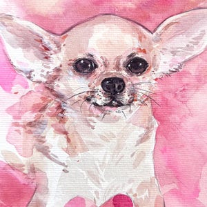 Ritratto personalizzato di un animale domestico da foto – Dipinto ad acquerello di un cane o di un gatto – Opera d'arte originale dipinta a mano – Regalo commemorativo – Arte murale