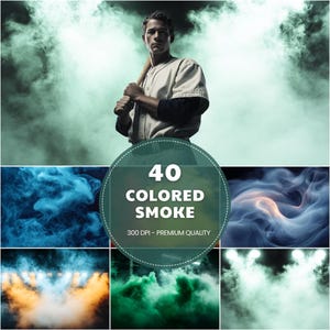 Color Smoke Overlay, Photoshop Overlays, Digital Smoke Photo backdrop Smoke Backgrounds For Sports Photos, Sports backdrop, Senior Backdrops