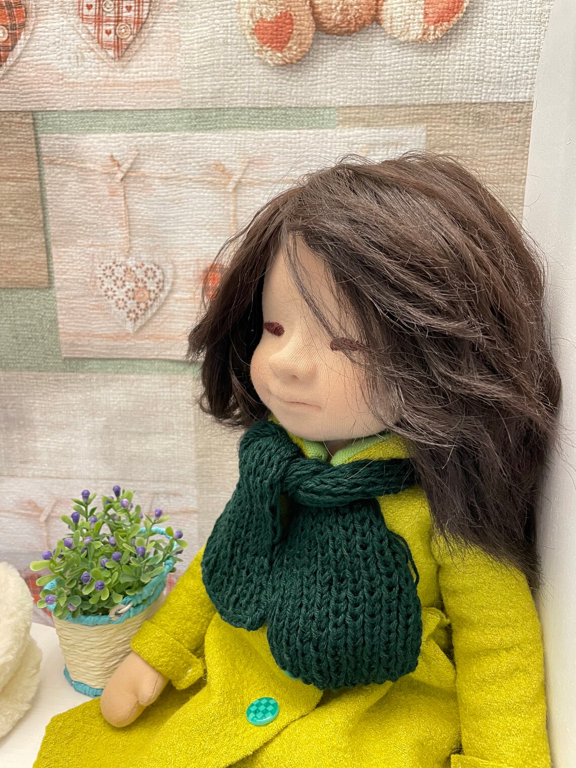 Waldorf Art Doll Collectible Doll Asian Waldorf Doll Etsy