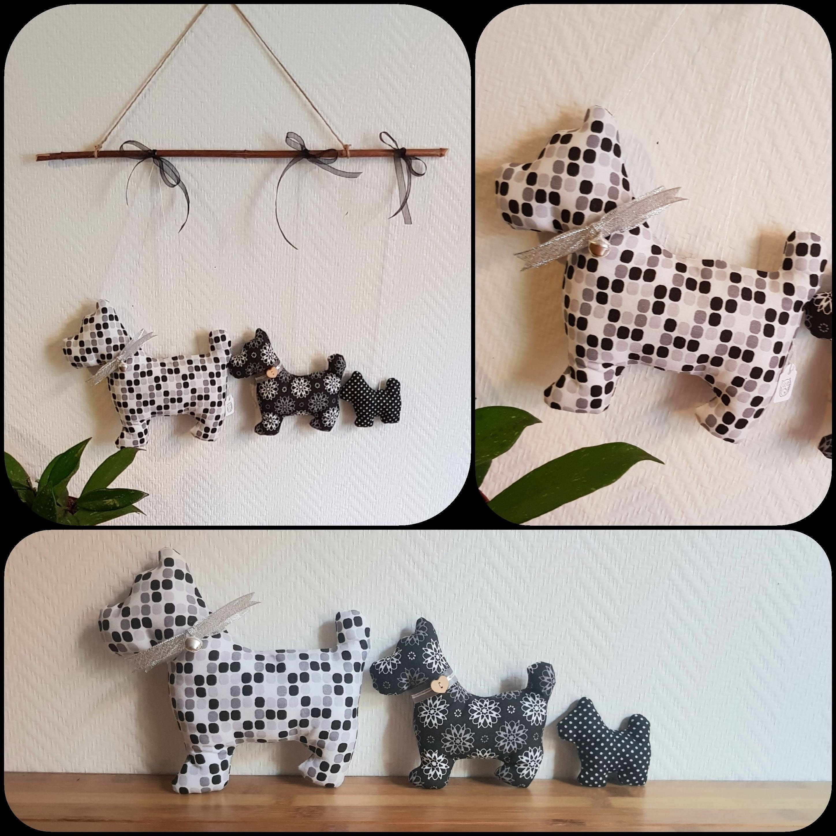 Dog Family à Suspendre