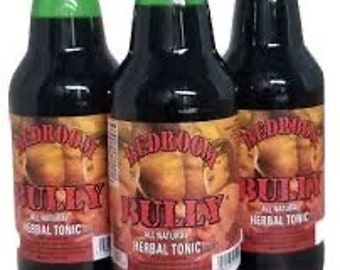 Bedroom Bully all Natural herbal tonic drink  - 7 fl oz each ( 3 PACK )