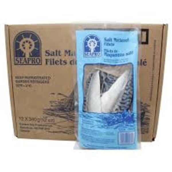 Salt Mackerel Fillet (12OZ each pack) USA shipping only (DOES NOT ship Frozen)