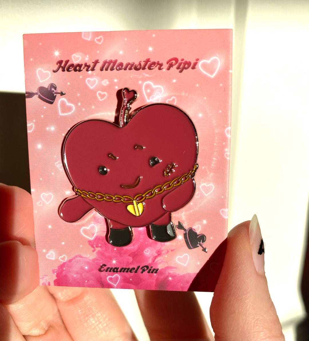 Stray Kids Heart Monster Enamel Pin SKZ Maxident Case143 Kpop Merch ...