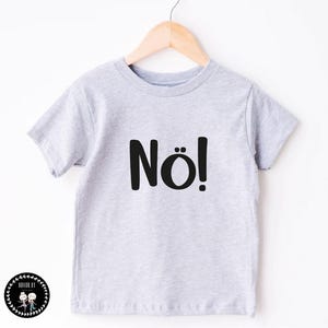 Children&#39;s iron-on transfer - Nope! - DTF transfer - iron-on transfer - appliqué - T-shirt print - plotter image - saying