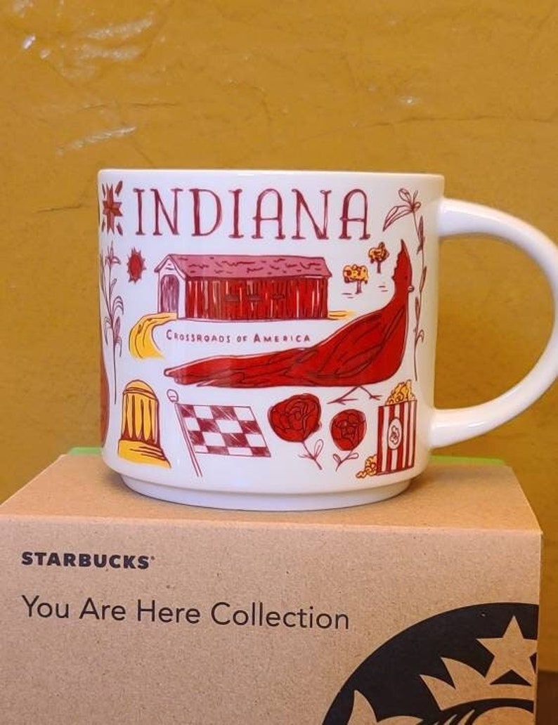 Starbucks You Are Here Collection Etsy