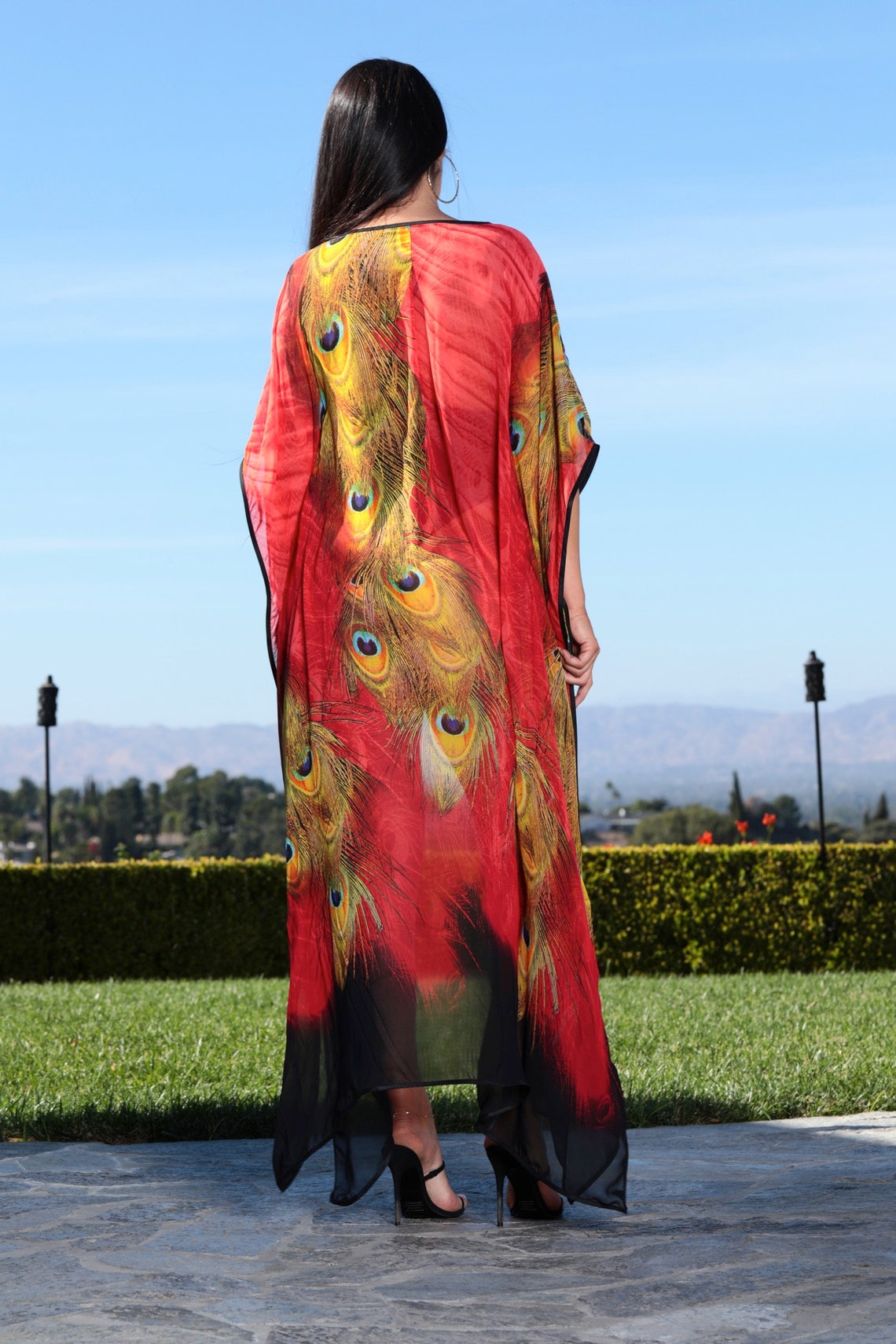 Bikini Cover Up Kimono Traje de baño de diseñador Moda Etsy