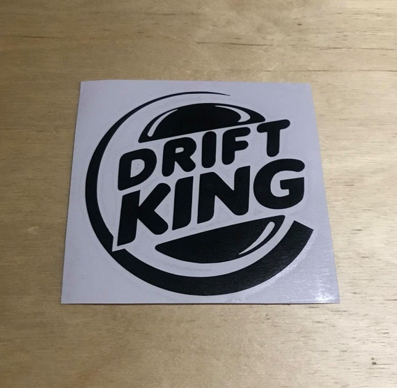 3'' or 5'' Burger King Man Logo Sticker Car Bumper Decal 3'' or 5'' Burger King Man Logo Sticker Car Bumper Decal