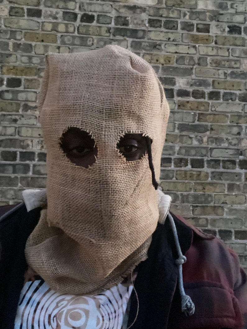 Ski Mask / Burlap Bag Mask / Kanye Mask /balaclava / Halloween Etsy