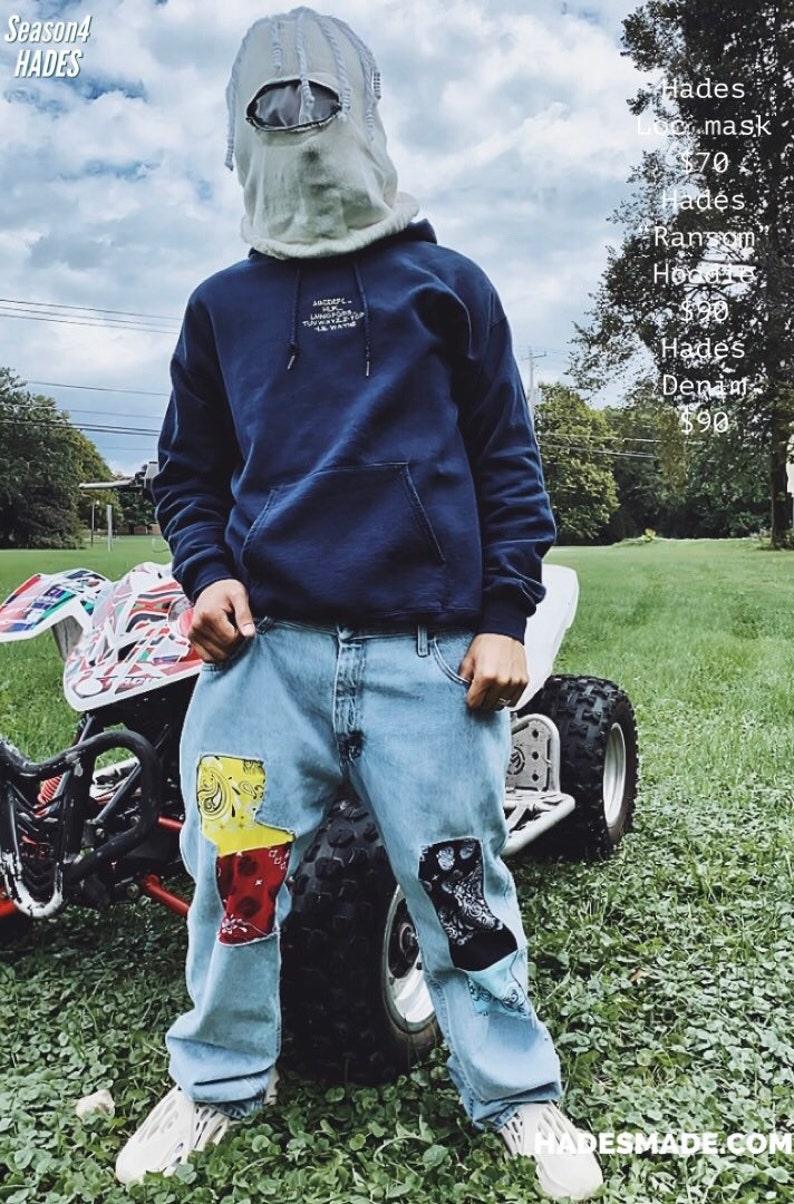 Ski Mask With Dread Locs / You Can See With the Mask On / Etsy Canada