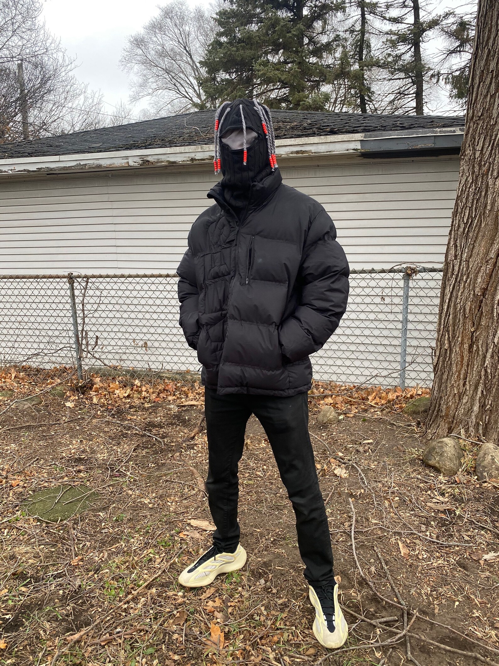 Ski Mask With Dread Locs / You Can See With the Mask On / Etsy