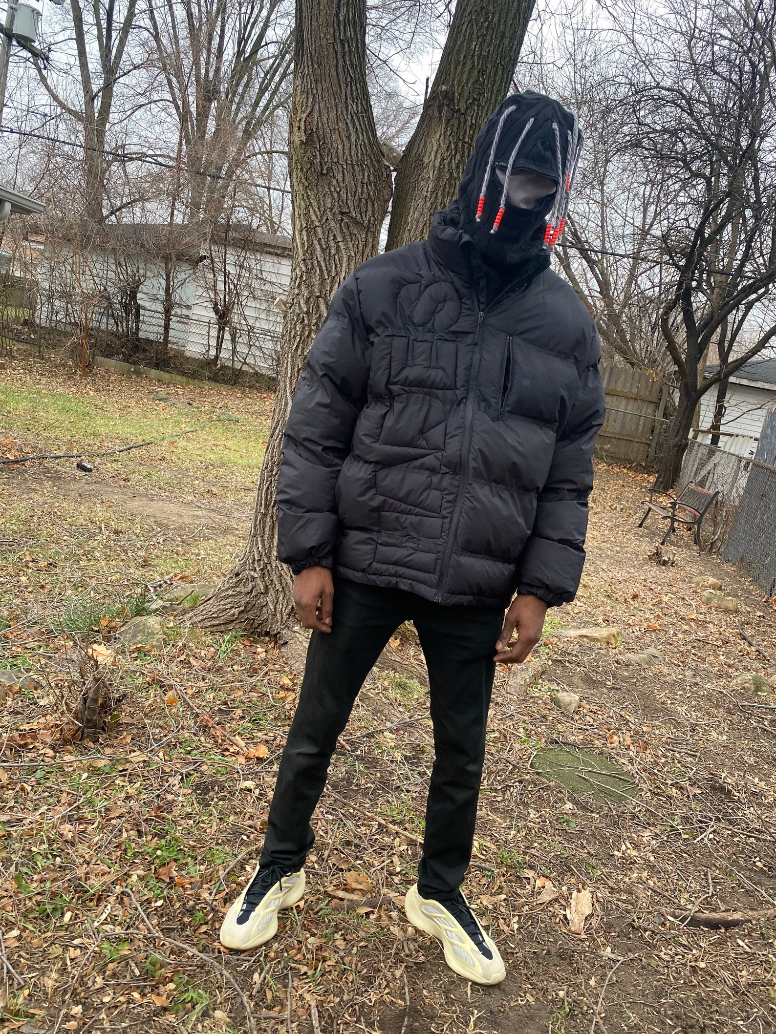 Ski Mask With Dread Locs / You Can See With the Mask On / Etsy UK