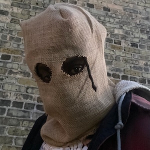 Ski Mask / Burlap Bag Mask / Kanye Mask /Balaclava / Halloween Mask