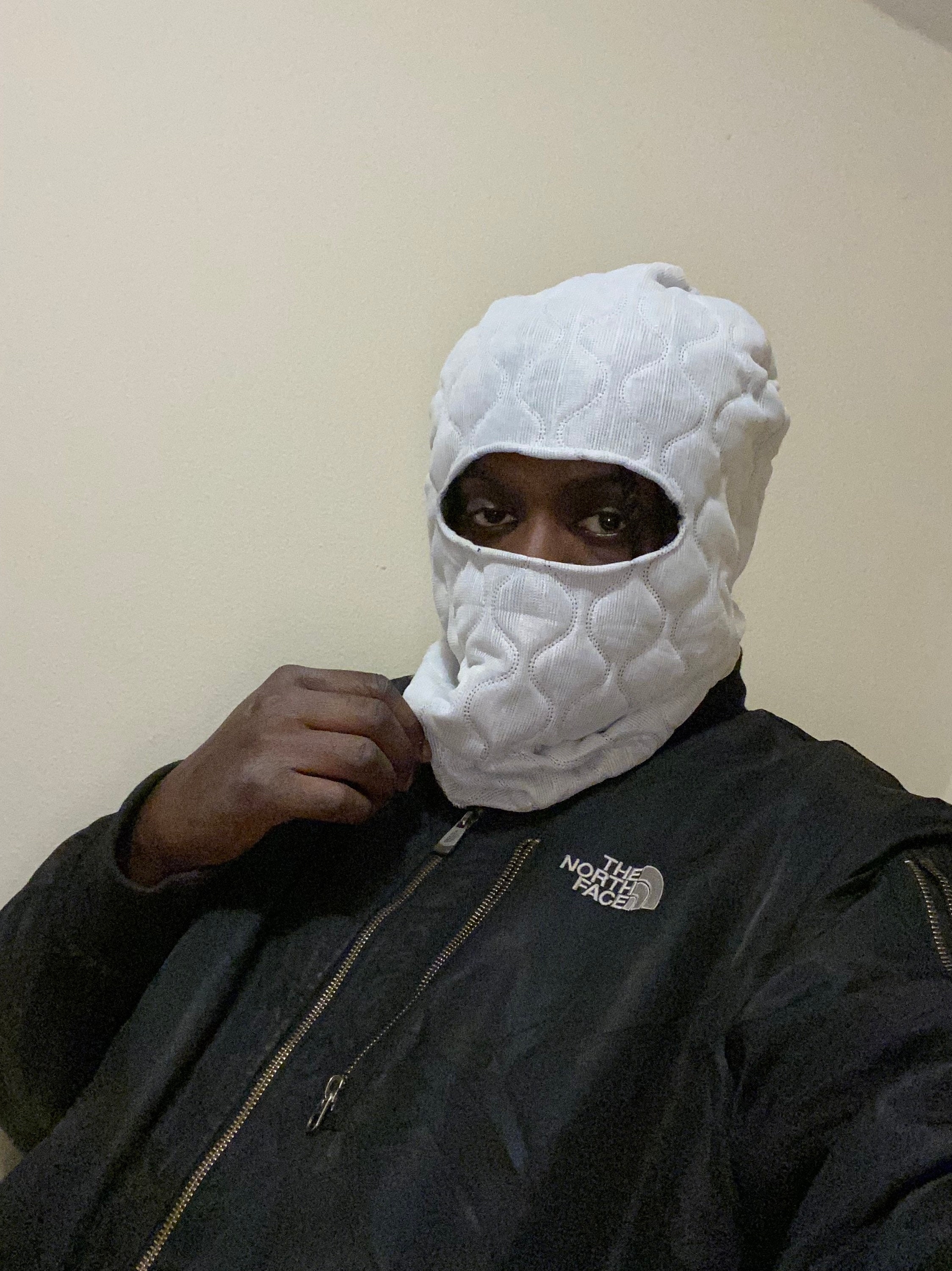 Off White Ski Mask / Balaclava/ Quilted Mask / Kanye West Mask Etsy