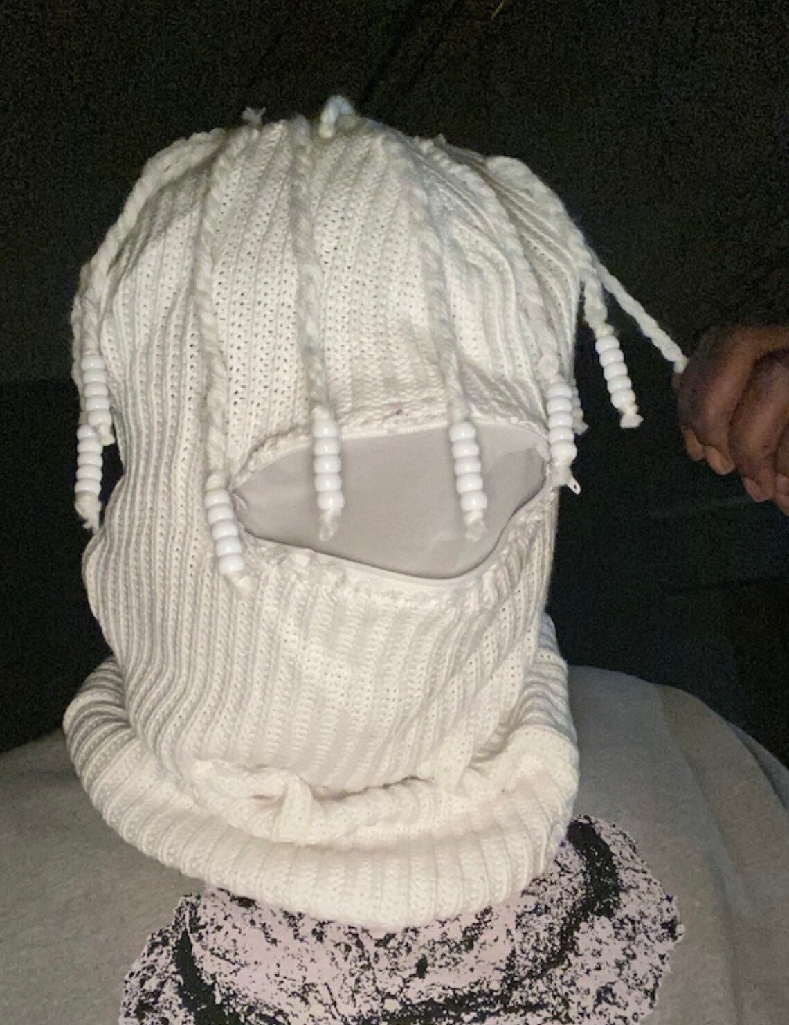Ski Mask With Dread Locs / You Can See With the Mask On / Etsy