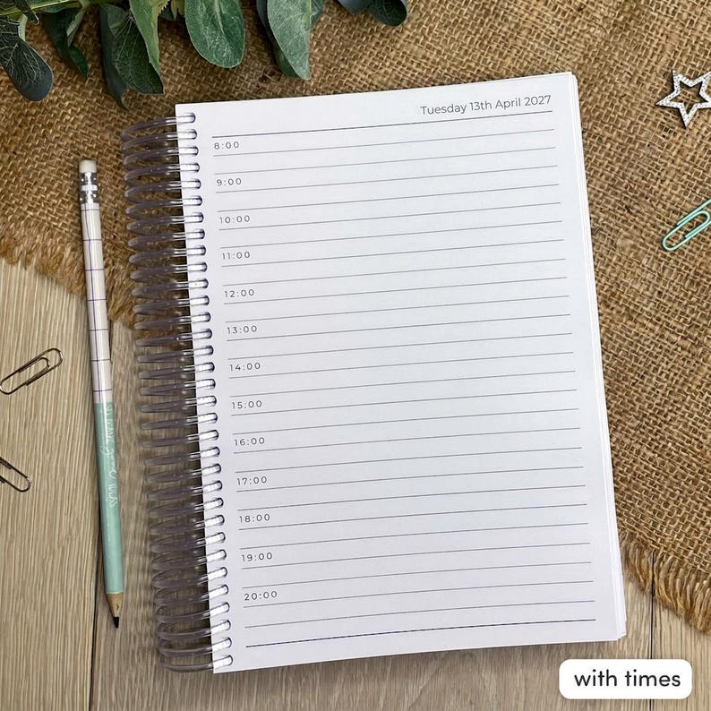 2027 Dog Grooming Diary, A5 or A4, Day Per Page, Personalised Cover image 3