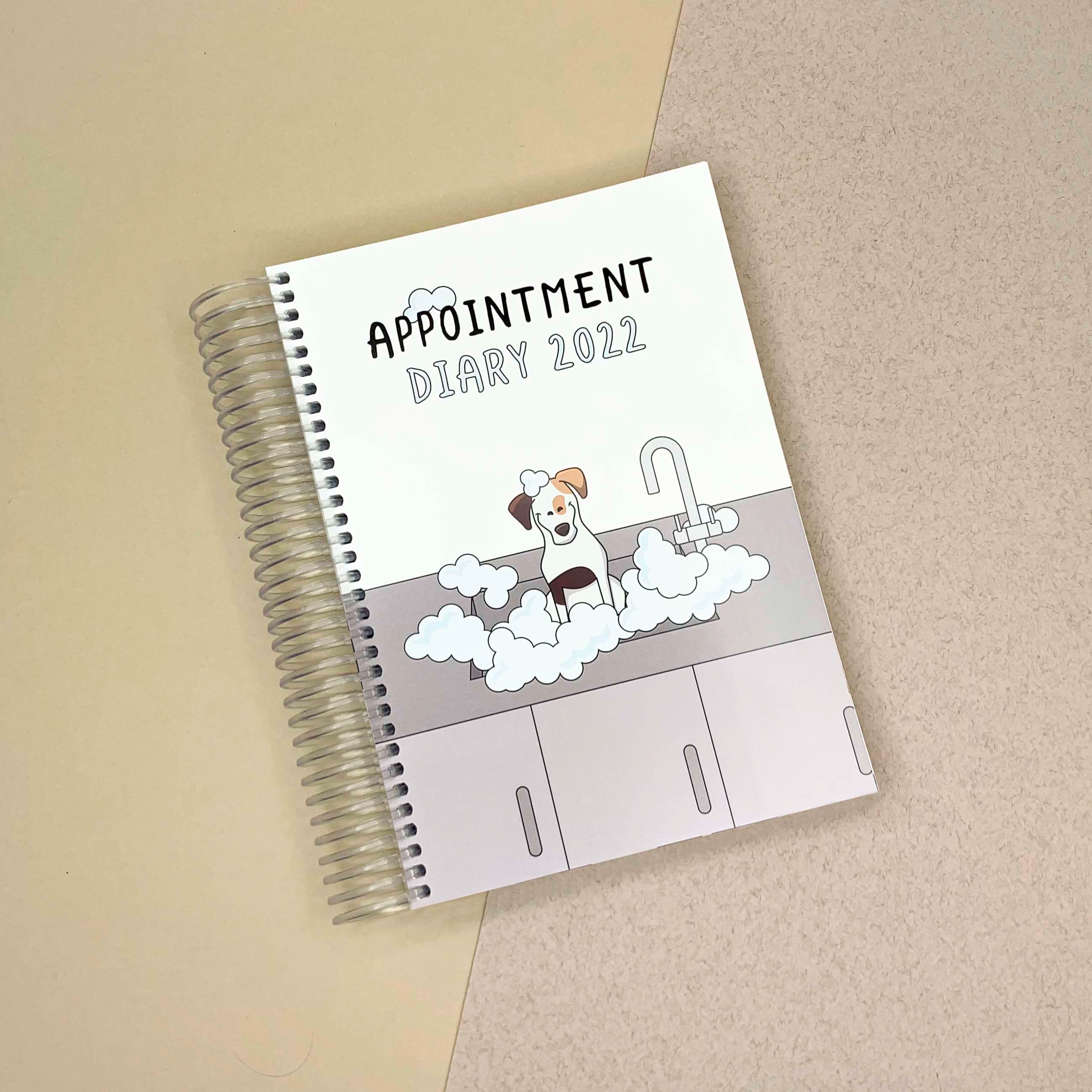 Dog Groomer Appointment Diary 2022 Appointment Diary Day Per Etsy