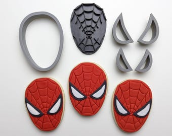 Spider-Man Cutter, Cookie Decoration, Craft for Spider-Man Fans, Spider-Man Mould, Spider-Man Clay Mould, Superhero Craft