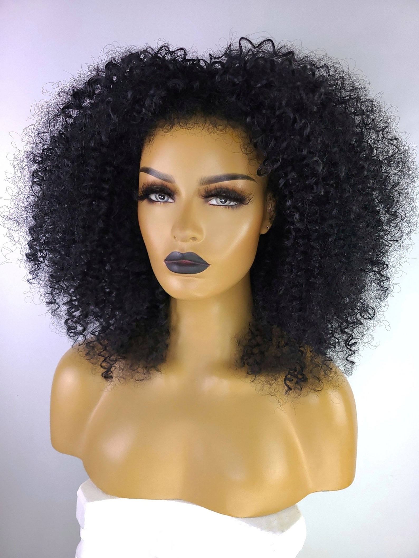 Breathtaking Afro Kinky Curly Wig Artwork Collection Breathtaking Afro Kinky Curly Wig Artwork Collection
