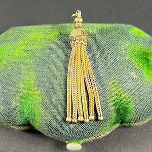 Antique 15ct Yellow Gold, Victorian Tassel Pendant