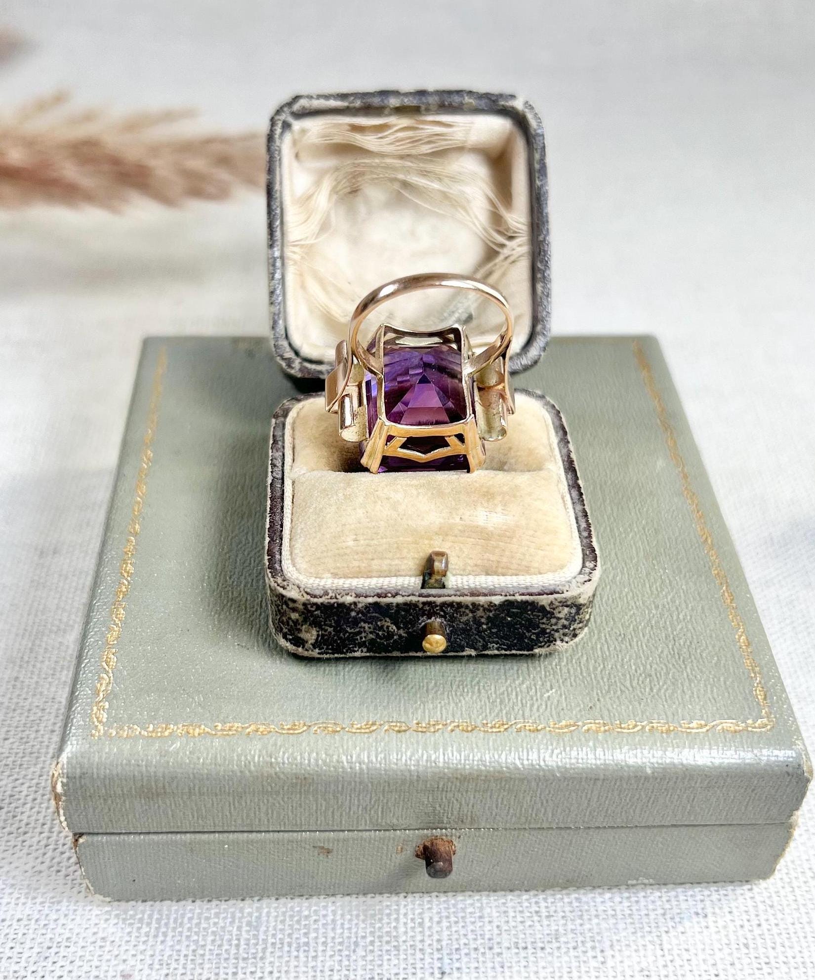 ヴィンテージ 14 カラット イエロー ゴールド、1940 年代 ラージ