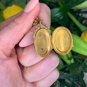 Victorian Gold & Seed Pearl Locket image 7