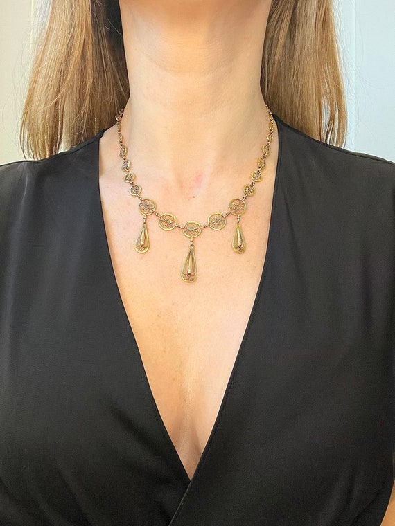 Large Molten Pendant Necklace | 18ct Gold Plated Vermeil | Missoma