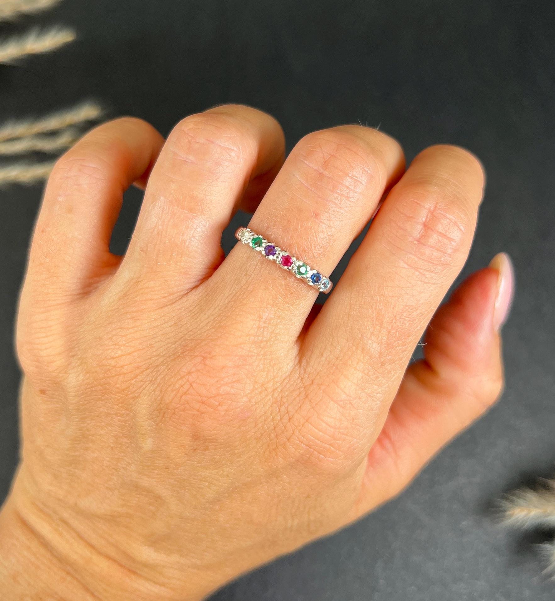 Vintage 18ct White Gold Stamped, 1980s DEAREST Diamond Vintage 18ct White Gold Stamped, 1980s DEAREST Diamond