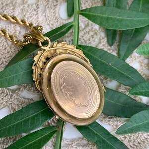 Victorian Gold & Seed Pearl Locket image 5