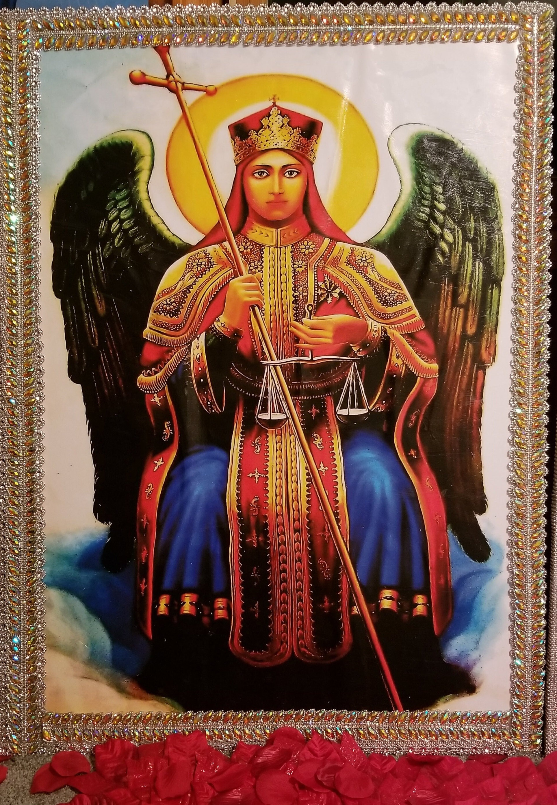 Kidus Mikaeilsaint Michaelethiopian Artarchangel Michaelicons Ethiopian