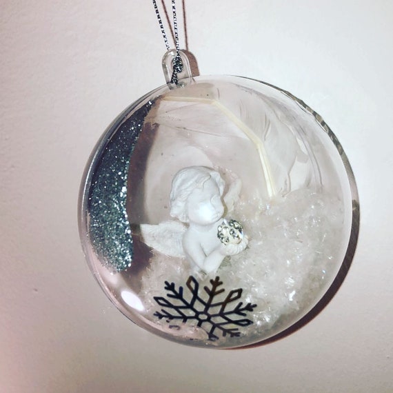 angel baby bauble