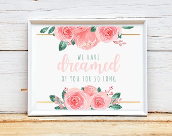 Adoption Sign, Adoption Printable, Adoption Wall Art, Adoption Wall Decor, Gotcha Day Gift, Adoption Gift, Gotcha Day Sign, Nursery Print