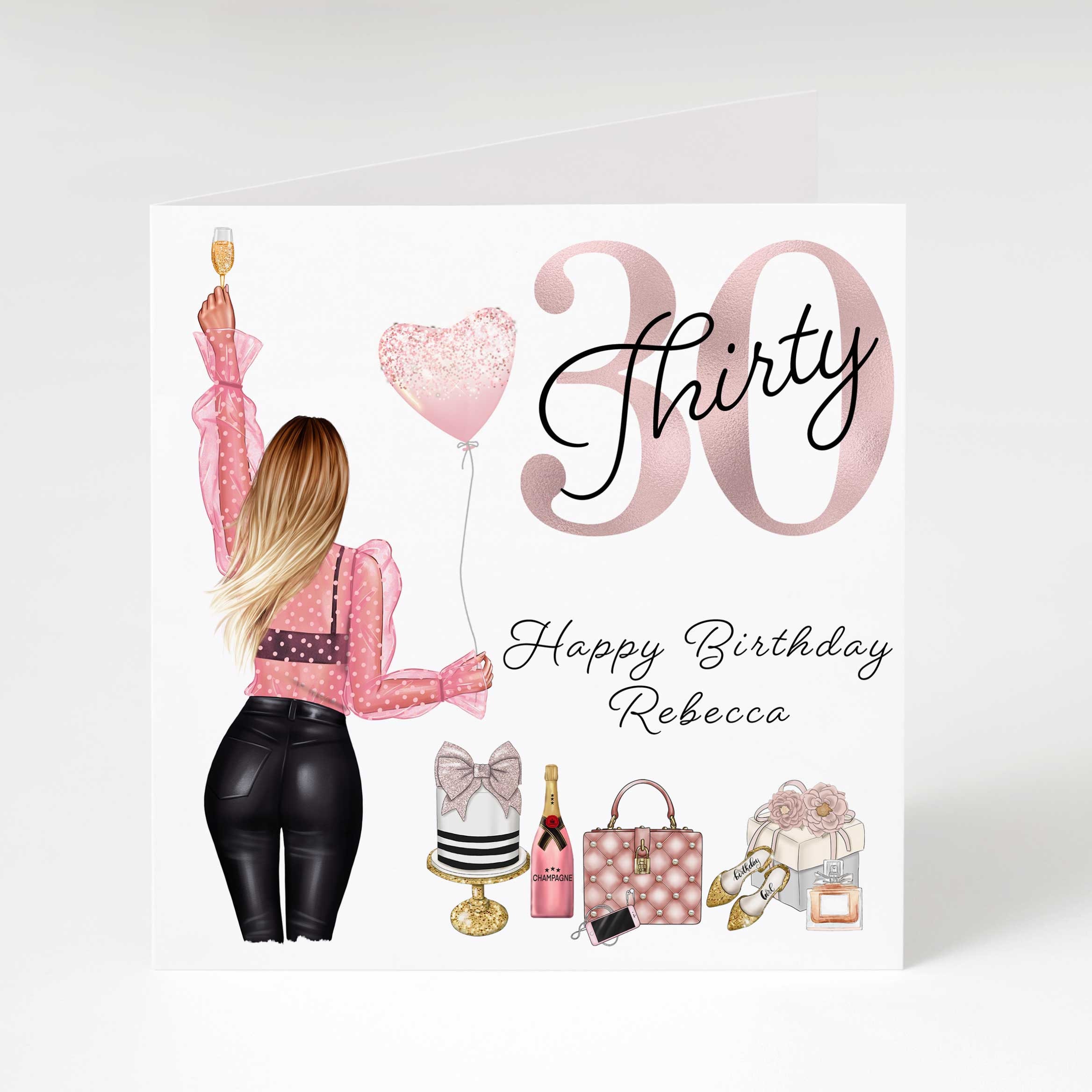 Años 30 Tarjeta De Cumpleaños Número 30 Para Mujeres, Tarjetas De Feliz  Cumpleaños Para Mujer De 30 Años, Hija, Hermana, Tía, Prima, Amiga, Sobrina,  145 Mm X 145 Mm, Tarjetas De Felicitación De 30 Regalo 30 Años Hombre, image size:2336x2336