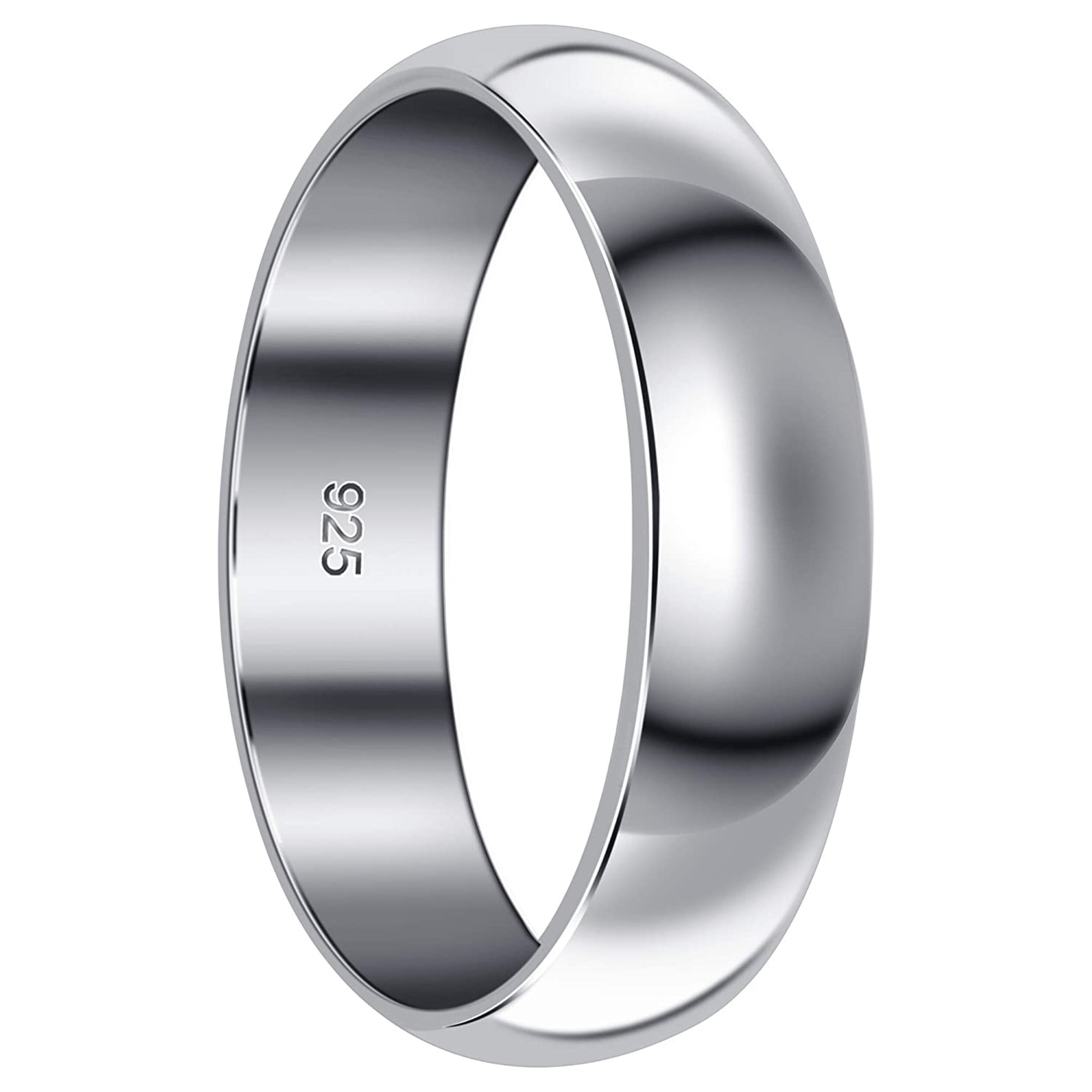Silver Band Ring , 925 Solid Sterling Silver Ring , Handmade