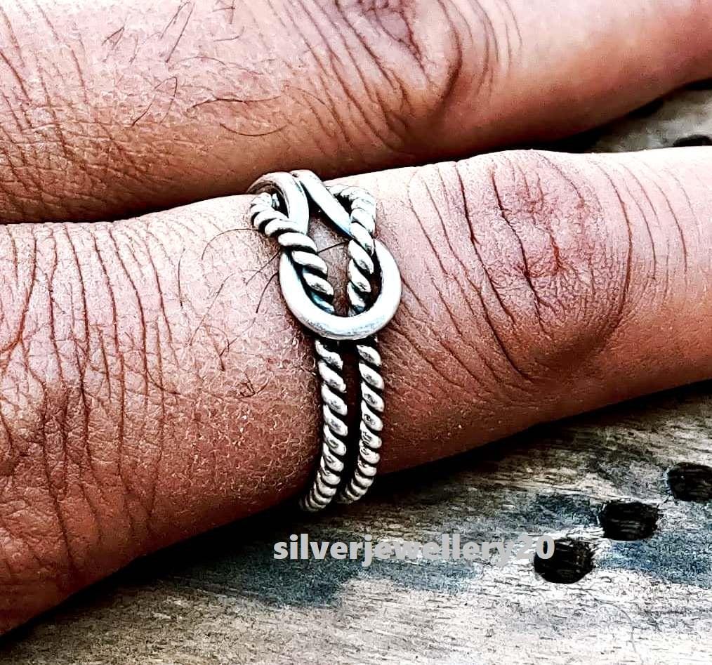 『CRAFTD London』Rope Ring Silver リング Rope Ring (Silver)