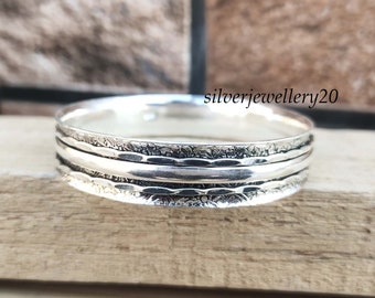 Silver Bangle 925 Sterling Silver, Handmade Silver Bangle , Women Bangle , Beautiful Bangle , Birthday Gift For her.123