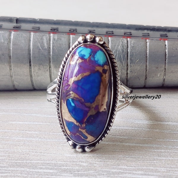 Purple Wedding Ring Etsy