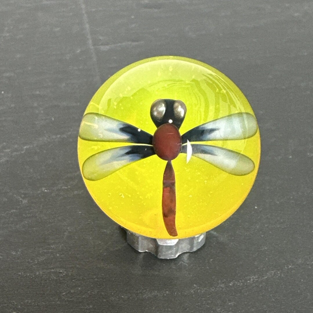 Mib Insect Contemporary Handmade Art Glass Marble 1.06