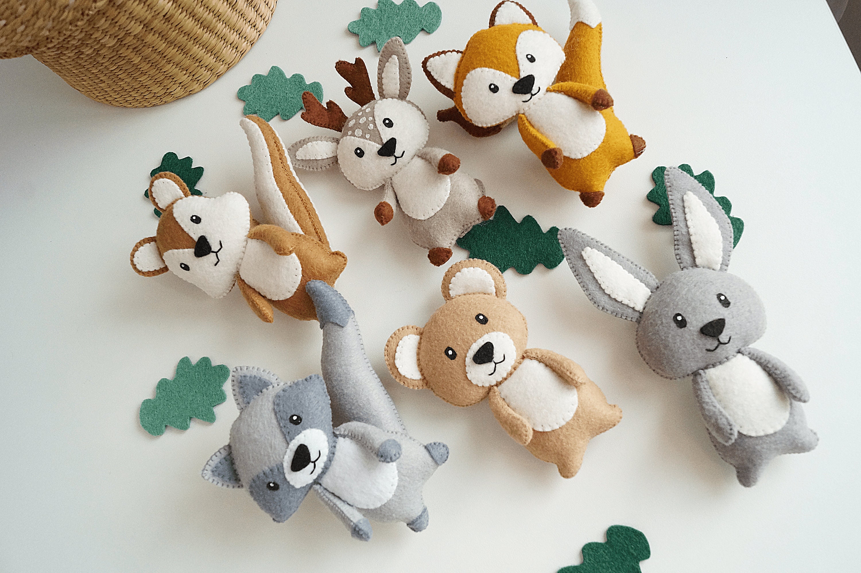 Waldtiere Waldtiere Waldtiere Kinderzimmer Deko Fuchsbär | Etsy