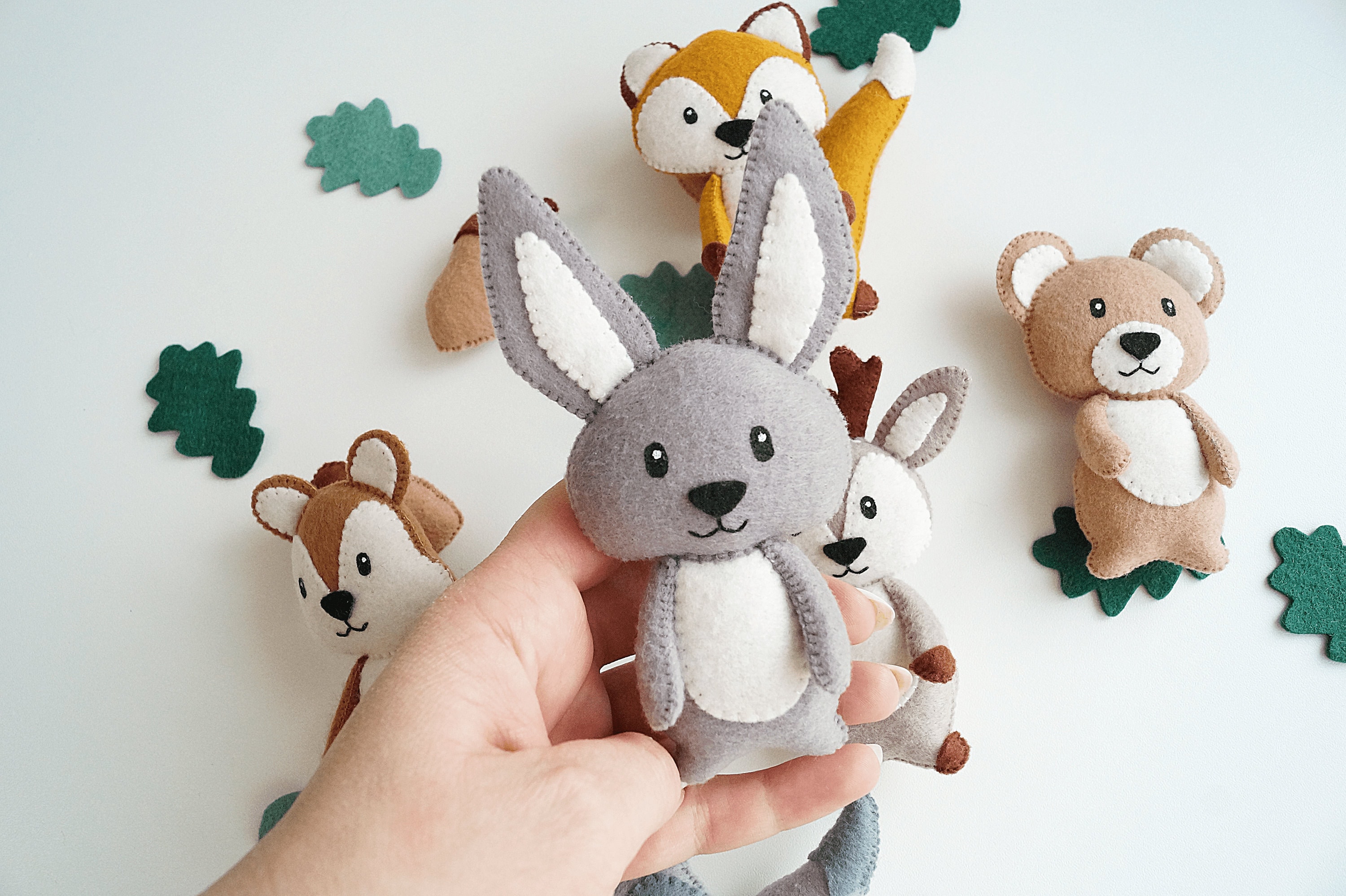 Waldtiere Waldtiere Waldtiere Kinderzimmer Deko Fuchsbär | Etsy