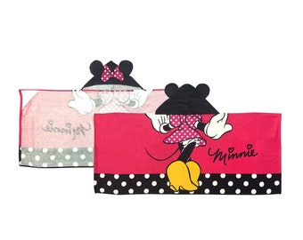 minnie mouse hooded beach towel