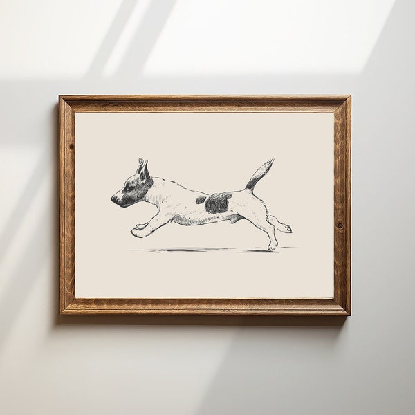 Vintage Jack Russell Decor Etsy