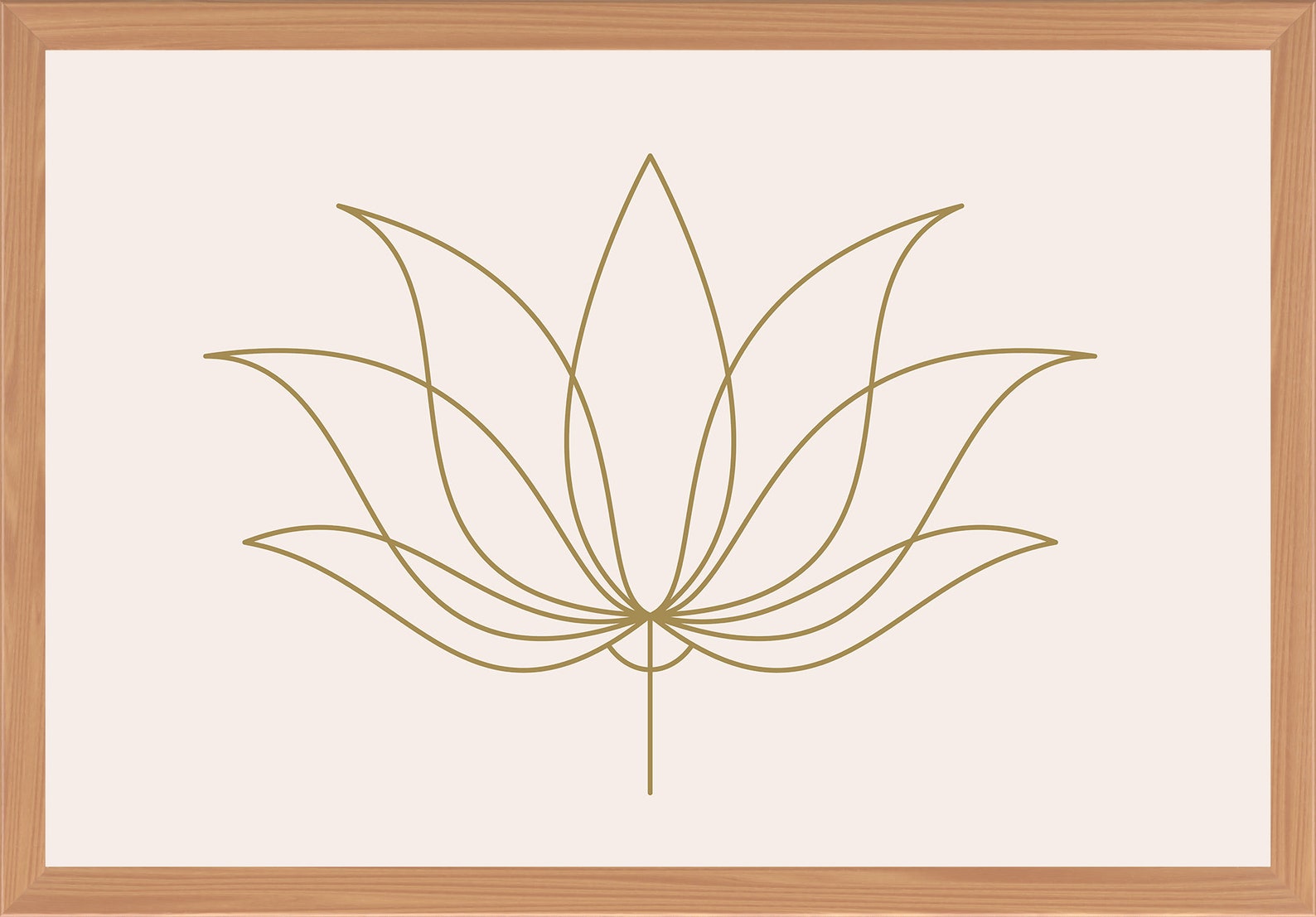 Lotus Flower Lotus Flower Wall Art Lotus Print Botanical Etsy