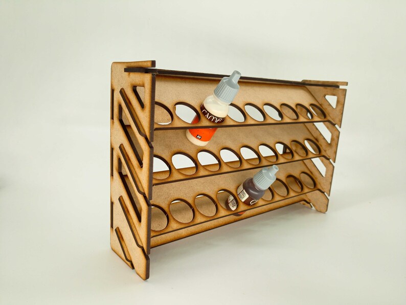 Vertical Paint Holder Wall Mount and Freestanding for Vallejo Etsy