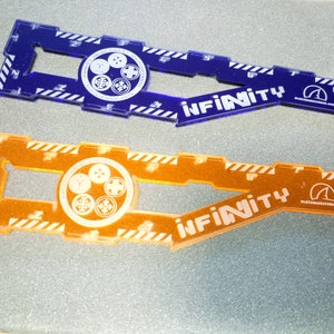 Infinity Movent-meter 8'' 4'' 2'' 1'' gevechtslinialen acryl