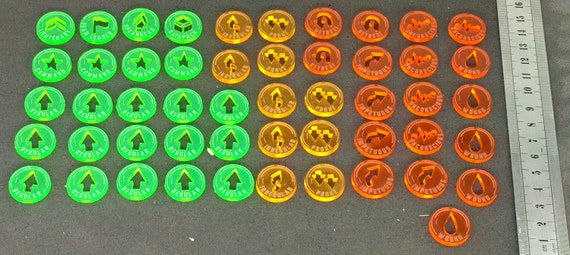 Infinity Tokens Starter Set N4 ecologic mdf or colorful | Etsy
