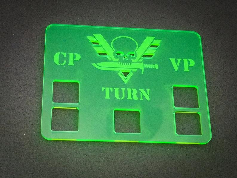 Warhammer 40K & Kill Team Point Counter. Victory, Command Points, Turn ...