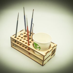Módulos para Estación de Pintura Portátil, estanterías modulares y almacenamiento compatibles con GW, Citadel, Model Master, Vallejo y Army Painter y DIY