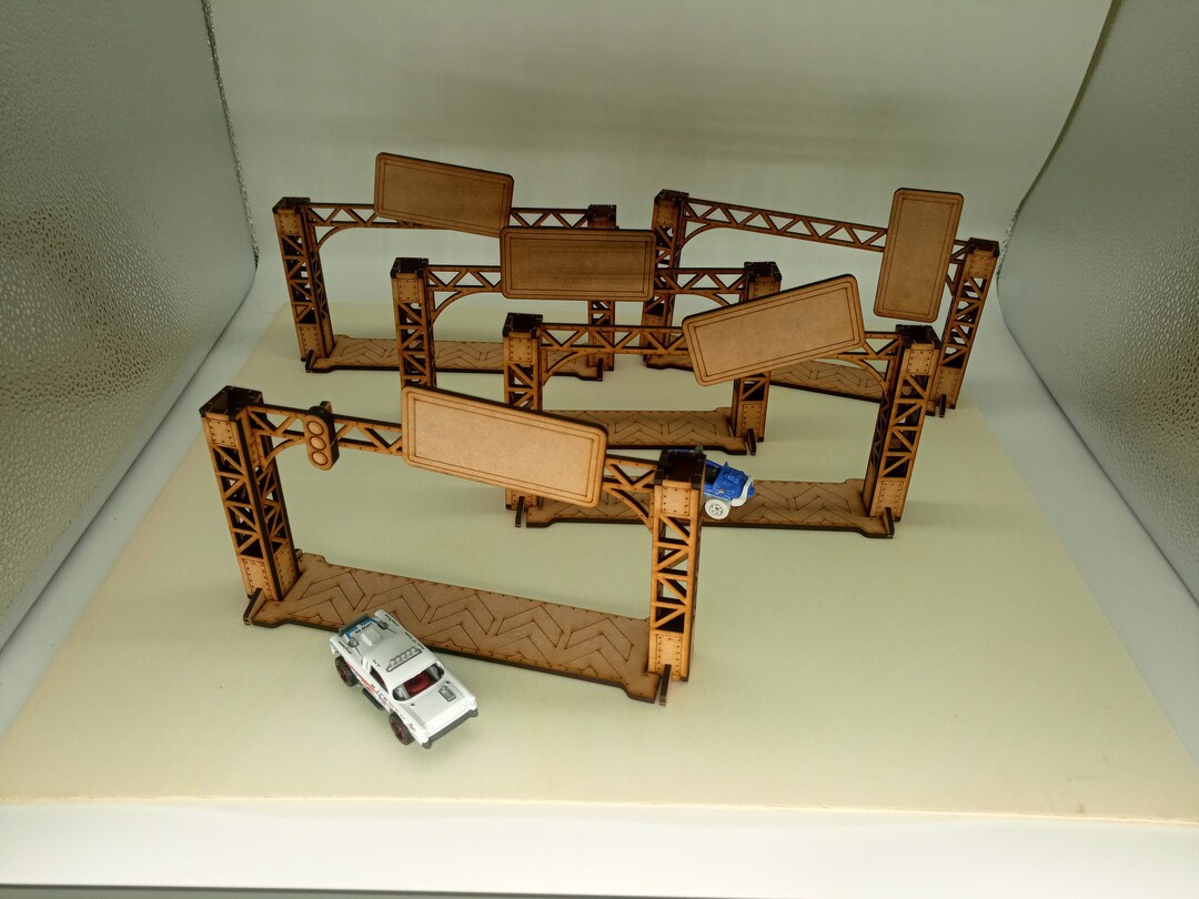 Gaslands Course Gate Set, 5 Customizeble Gates. - Etsy