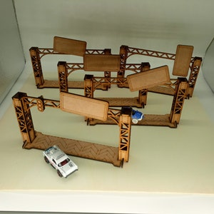 Gaslands Course Gate Set, 5 customizeble gates.