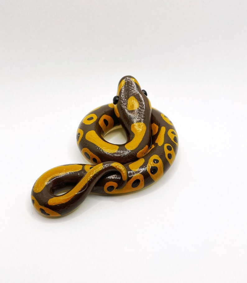 Ball Python Figurine Ball Python Art Snake Art Snake Decor - Etsy